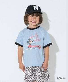 b・ROOM / ビールーム Tシャツ | 【Disney】【カイテキ天竺】アソートプリントリンガーTシャツ