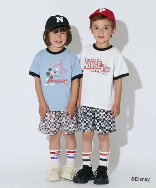 b・ROOM / ビールーム Tシャツ | 【Disney】【カイテキ天竺】アソートプリントリンガーTシャツ | 詳細19