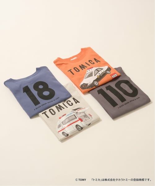b・ROOM / ビールーム Tシャツ | 【トミカ】【カイテキ天竺】Emergency Vehicle Tシャツ | 詳細13