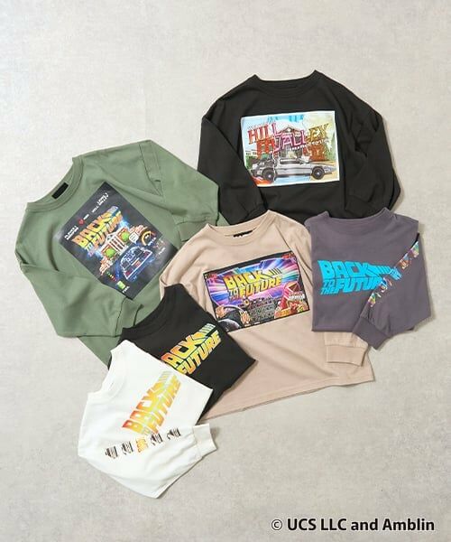 b・ROOM / ビールーム Tシャツ | 【BACK TO THE FUTURE 40TH】【MNCM】【カイテキ天竺】ビッグシルエットアソートプリントTシャツ | 詳細7