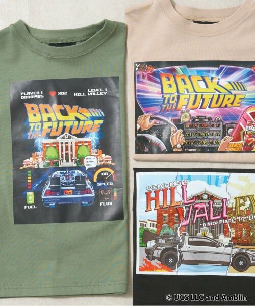 b・ROOM / ビールーム Tシャツ | 【BACK TO THE FUTURE 40TH】【MNCM】【カイテキ天竺】ビッグシルエットアソートプリントTシャツ | 詳細8