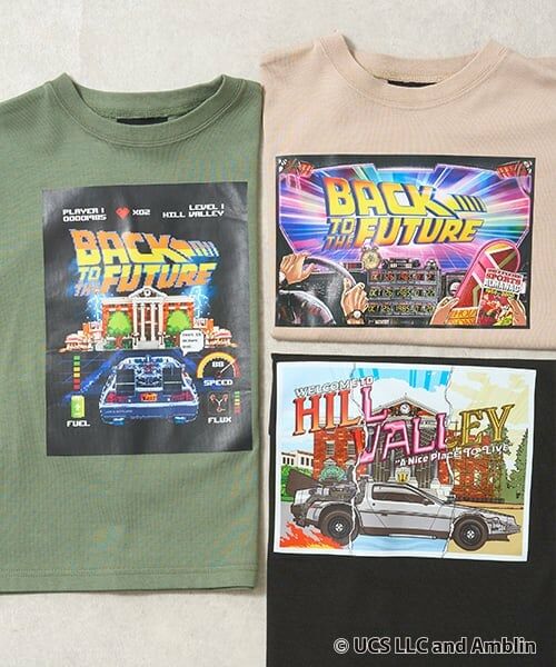 b・ROOM / ビールーム Tシャツ | 【BACK TO THE FUTURE 40TH】【MNCM】【カイテキ天竺】ビッグシルエットアソートプリントTシャツ | 詳細9