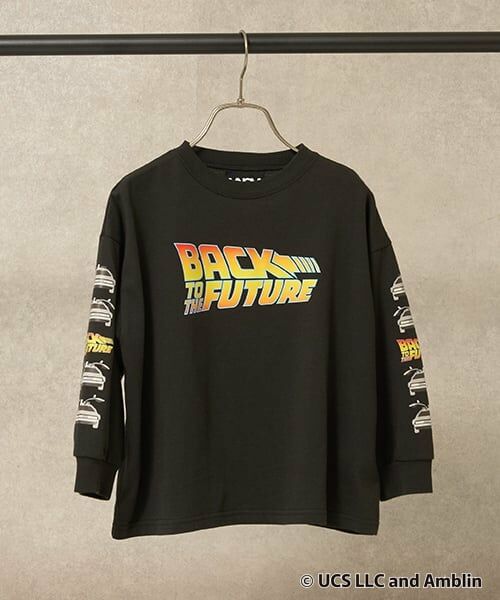 b・ROOM / ビールーム Tシャツ | 【BACK TO THE FUTURE 40TH】【MNCM】【カイテキ天竺】プリントビッグTシャツ | 詳細2