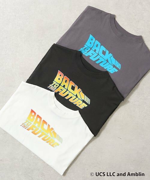 b・ROOM / ビールーム Tシャツ | 【BACK TO THE FUTURE 40TH】【MNCM】【カイテキ天竺】プリントビッグTシャツ | 詳細8