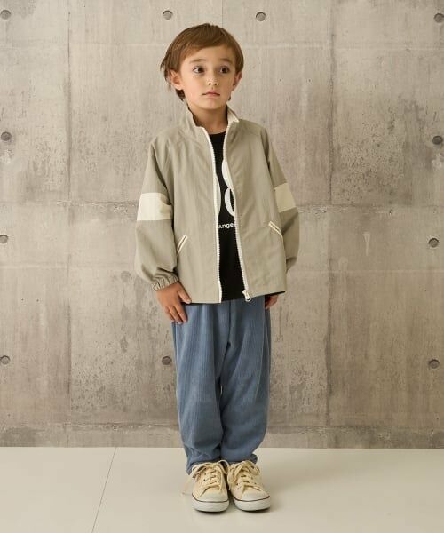 b・ROOM / ビールーム ブルゾン | ビッグシルエットバイカラーウィンドブレーカー | 詳細13