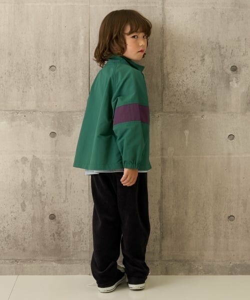 b・ROOM / ビールーム ブルゾン | ビッグシルエットバイカラーウィンドブレーカー | 詳細17