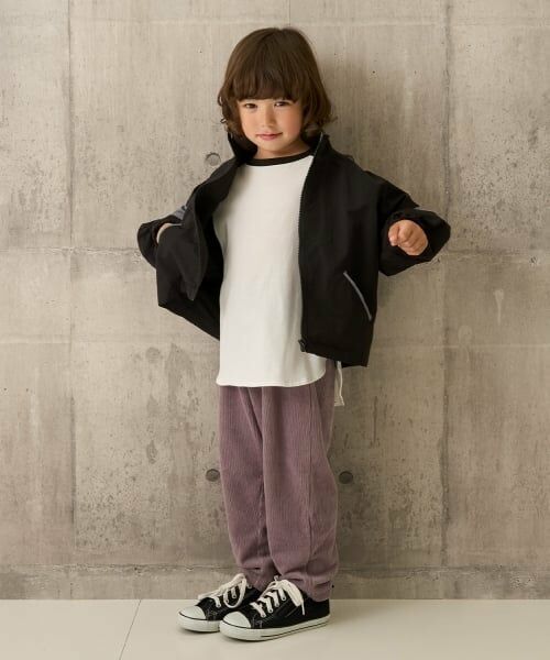 b・ROOM / ビールーム ブルゾン | ビッグシルエットバイカラーウィンドブレーカー | 詳細19