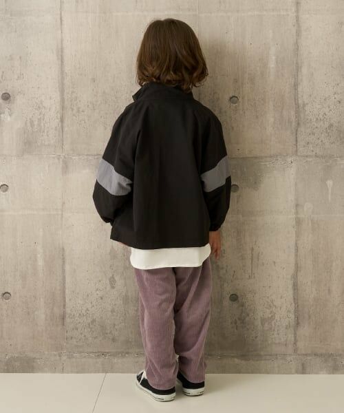 b・ROOM / ビールーム ブルゾン | ビッグシルエットバイカラーウィンドブレーカー | 詳細22