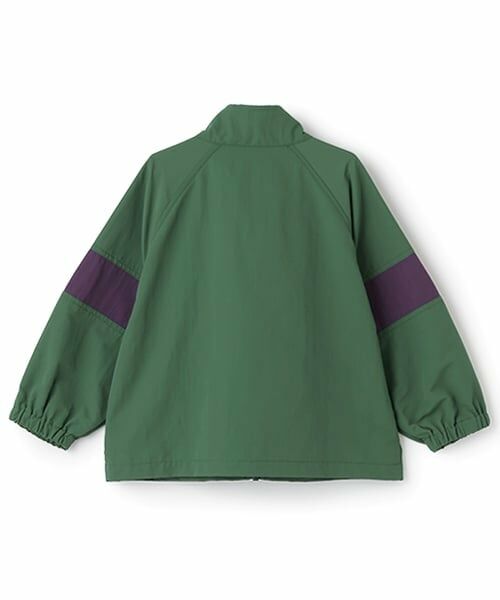 b・ROOM / ビールーム ブルゾン | ビッグシルエットバイカラーウィンドブレーカー | 詳細4