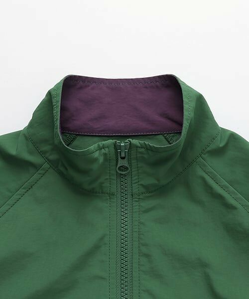 b・ROOM / ビールーム ブルゾン | ビッグシルエットバイカラーウィンドブレーカー | 詳細5