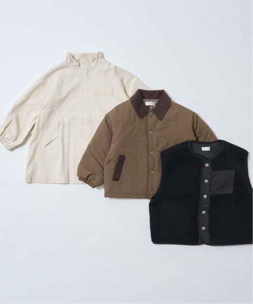 b・ROOM / ビールーム ダウンジャケット・ベスト | 【組み合わせ自由シリーズ】ボアベスト | 詳細18