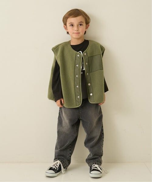 b・ROOM / ビールーム ダウンジャケット・ベスト | 【組み合わせ自由シリーズ】ボアベスト | 詳細23