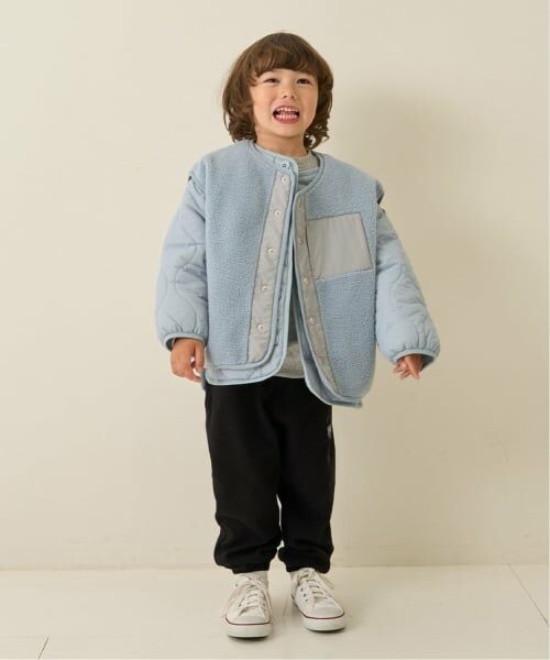 b・ROOM / ビールーム ダウンジャケット・ベスト | 【組み合わせ自由シリーズ】ボアベスト | 詳細29