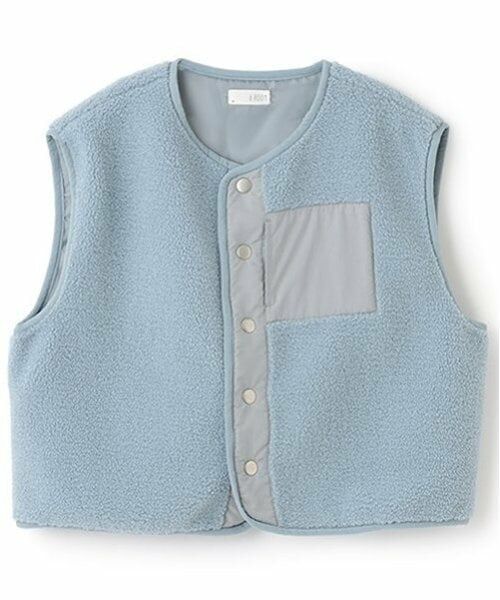 b・ROOM / ビールーム ダウンジャケット・ベスト | 【組み合わせ自由シリーズ】ボアベスト | 詳細4