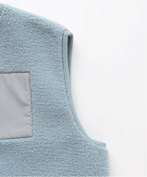 b・ROOM / ビールーム ダウンジャケット・ベスト | 【組み合わせ自由シリーズ】ボアベスト | 詳細8