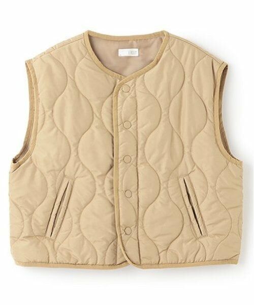 b・ROOM / ビールーム ダウンジャケット・ベスト | 【組み合わせ自由シリーズ】キルティングベスト | 詳細1