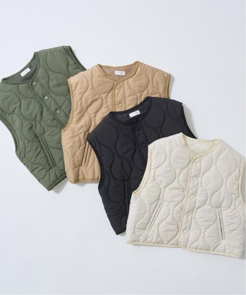 b・ROOM / ビールーム ダウンジャケット・ベスト | 【組み合わせ自由シリーズ】キルティングベスト | 詳細16
