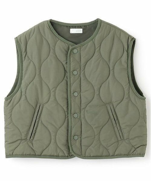 b・ROOM / ビールーム ダウンジャケット・ベスト | 【組み合わせ自由シリーズ】キルティングベスト | 詳細2