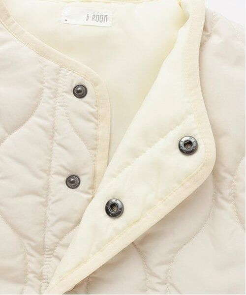 b・ROOM / ビールーム ダウンジャケット・ベスト | 【組み合わせ自由シリーズ】キルティングベスト | 詳細7