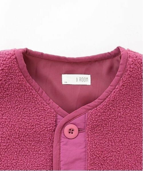 b・ROOM / ビールーム ブルゾン | 【組み合わせ自由シリーズ】ボアブルゾン | 詳細7