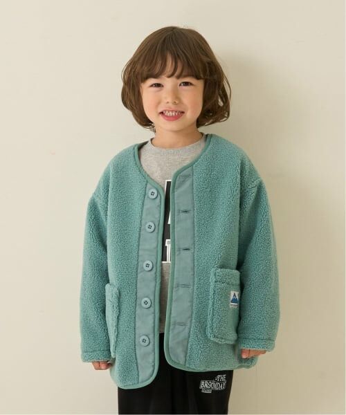 b・ROOM / ビールーム ブルゾン | 【組み合わせ自由シリーズ】ボアブルゾン（モデレート グリーン）