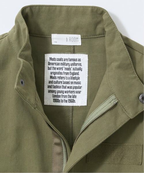b・ROOM / ビールーム その他アウター | 【組み合わせ自由シリーズ】ミドル丈モッズコート | 詳細20