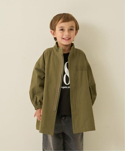 b・ROOM / ビールーム その他アウター | 【組み合わせ自由シリーズ】ミドル丈モッズコート（カーキ）