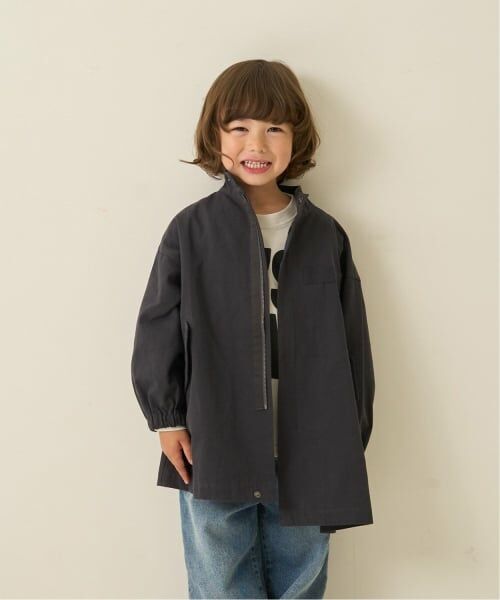 b・ROOM / ビールーム その他アウター | 【組み合わせ自由シリーズ】ミドル丈モッズコート（チャコール）
