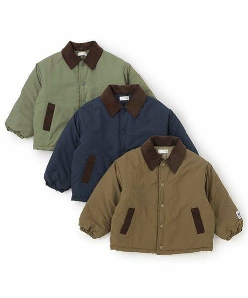 b・ROOM / ビールーム ブルゾン | 【組み合わせ自由シリーズ】コーデュロイ衿パフジャケット | 詳細10