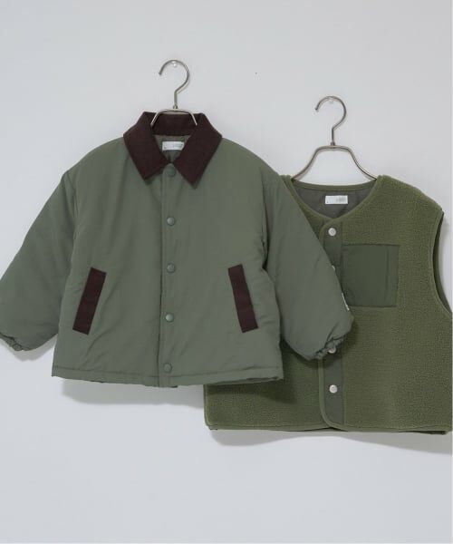 b・ROOM / ビールーム ブルゾン | 【組み合わせ自由シリーズ】コーデュロイ衿パフジャケット | 詳細14