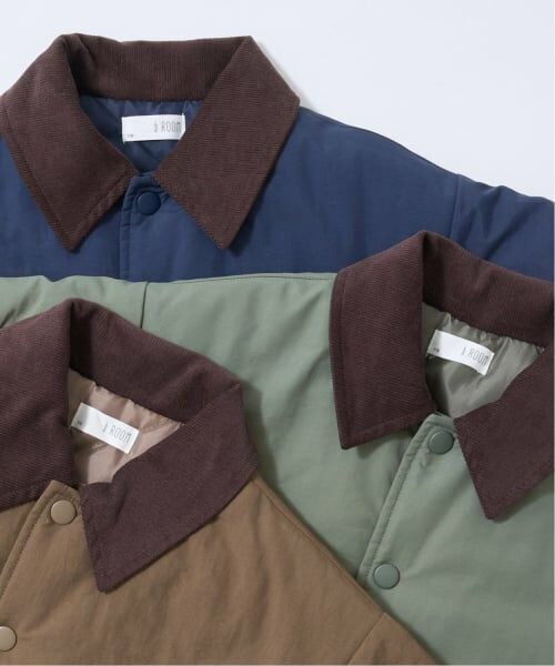 b・ROOM / ビールーム ブルゾン | 【組み合わせ自由シリーズ】コーデュロイ衿パフジャケット | 詳細17