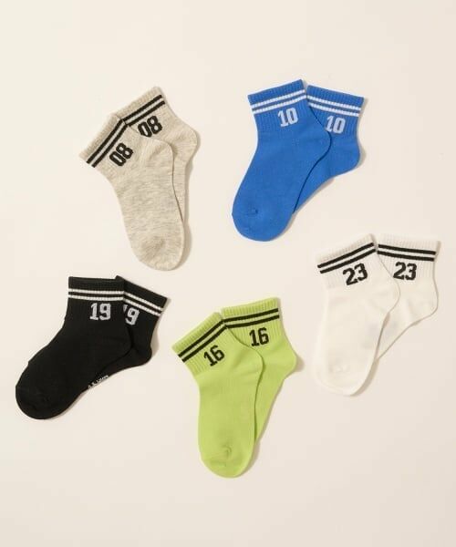 b・ROOM / ビールーム ソックス | ナンバリングソックス | 詳細6