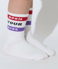 b・ROOM / ビールーム ソックス | ラインロゴソックス