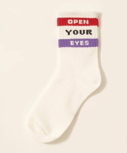 b・ROOM / ビールーム ソックス | ラインロゴソックス | 詳細1