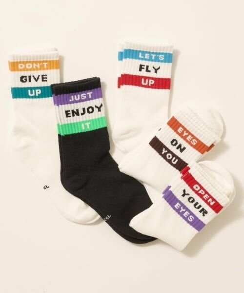 b・ROOM / ビールーム ソックス | ラインロゴソックス | 詳細6