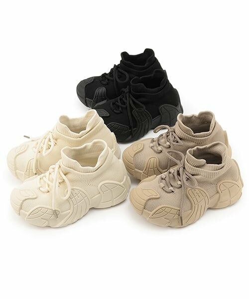 b・ROOM / ビールーム スニーカー | ニットスリッポン | 詳細10