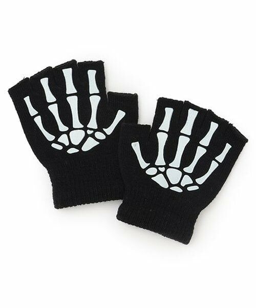 b・ROOM / ビールーム 手袋 | ほねほね蓄光グローブ | 詳細1