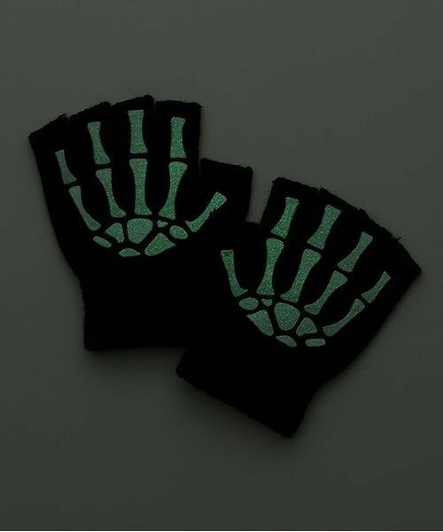 b・ROOM / ビールーム 手袋 | ほねほね蓄光グローブ | 詳細2