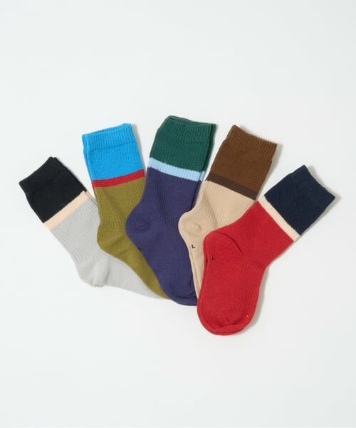 b・ROOM / ビールーム ソックス | 配色ソックス | 詳細1