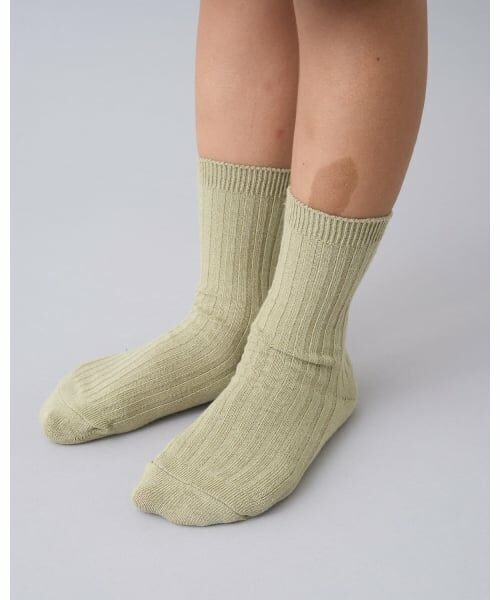 b・ROOM / ビールーム ソックス | 【デイリースタンダードウェアシリーズ】ニュアンスカラーベーシックソックス | 詳細4