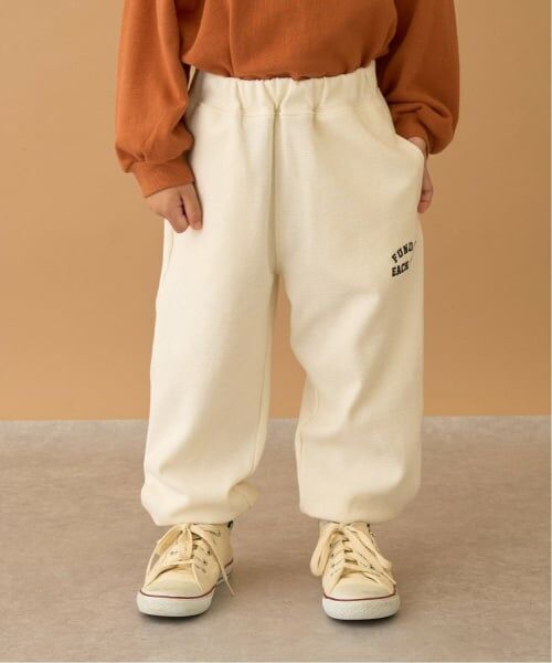 b・ROOM / ビールーム その他パンツ | 【ともパン】【裏起毛】イージーパンツ（アイボリー）
