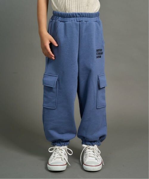 b・ROOM / ビールーム その他パンツ | 【速乾裏毛】サイドポケットスウェットパンツ（モデレート ブルー）