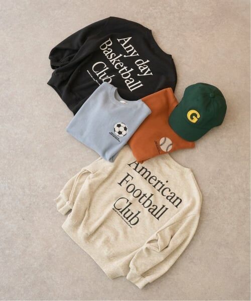 b・ROOM / ビールーム スウェット | 【毛玉バイバイ裏毛】スポーツモチーフアソートスウェット | 詳細15