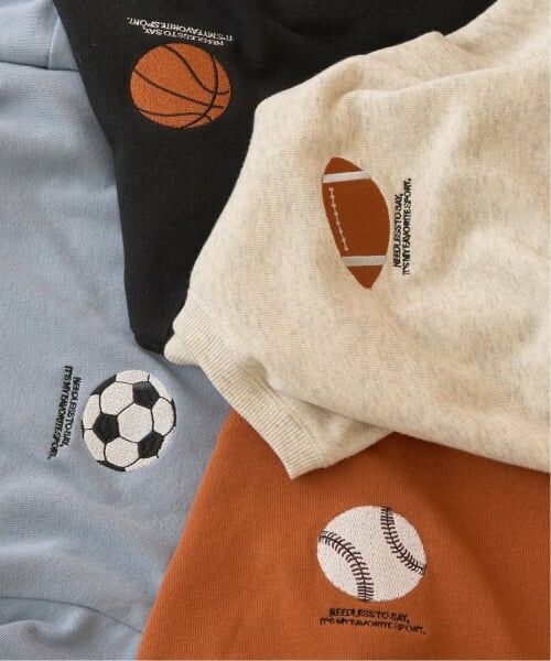 b・ROOM / ビールーム スウェット | 【毛玉バイバイ裏毛】スポーツモチーフアソートスウェット | 詳細16
