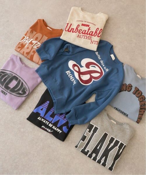 b・ROOM / ビールーム スウェット | 【毛玉バイバイ裏毛】選べる7柄アソートグラフィックスウェット | 詳細15