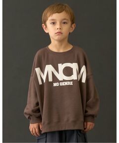 b・ROOM / ビールーム スウェット | 【MNCM】【毛玉バイバイ裏起毛】フロッキープリントビッグスウェット