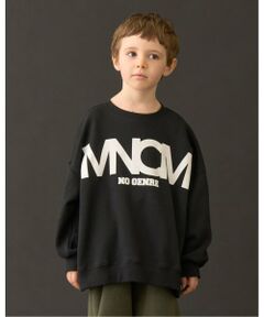 b・ROOM / ビールーム スウェット | 【MNCM】【毛玉バイバイ裏起毛】フロッキープリントビッグスウェット