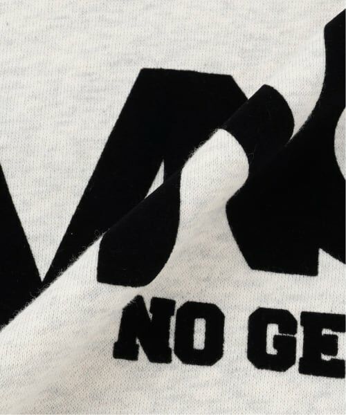 b・ROOM / ビールーム スウェット | 【MNCM】【毛玉バイバイ裏起毛】フロッキープリントビッグスウェット | 詳細11