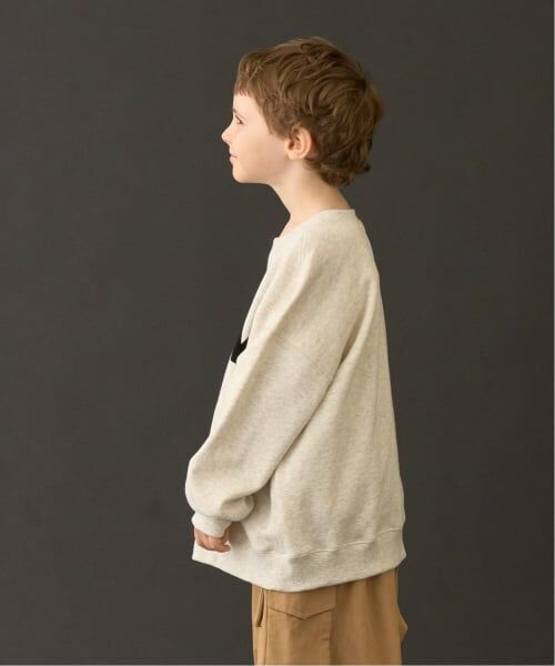 b・ROOM / ビールーム スウェット | 【MNCM】【毛玉バイバイ裏起毛】フロッキープリントビッグスウェット | 詳細16