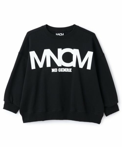 b・ROOM / ビールーム スウェット | 【MNCM】【毛玉バイバイ裏起毛】フロッキープリントビッグスウェット | 詳細2